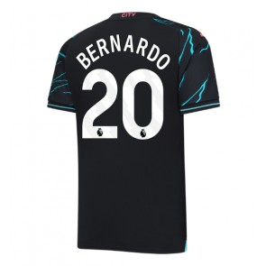 Lacne Muži Futbalové dres Manchester City Bernardo Silva #20 2023-24 Krátky Rukáv - Tretina